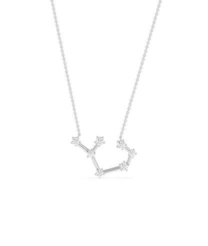 Diamond Zodiac Constellation Necklace