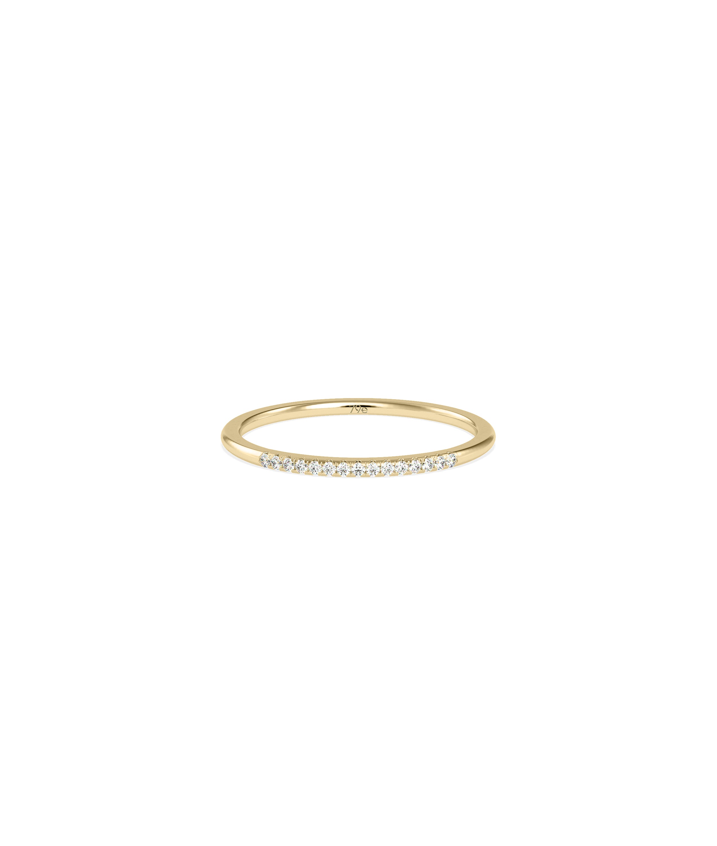 1.25 mm Diamond Ring | Everyday Jewelry 