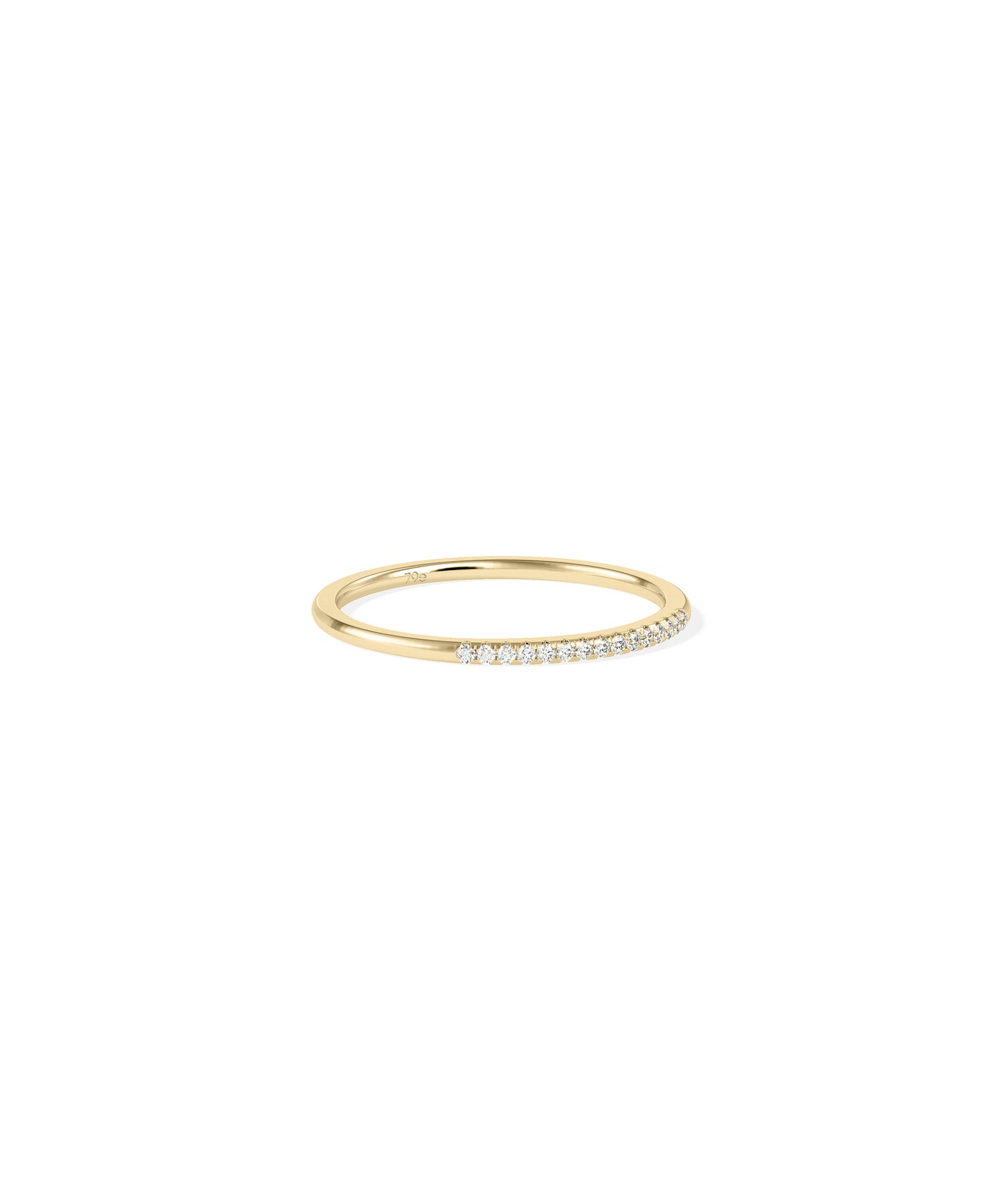 1.25 mm Diamond Ring | Everyday Jewelry