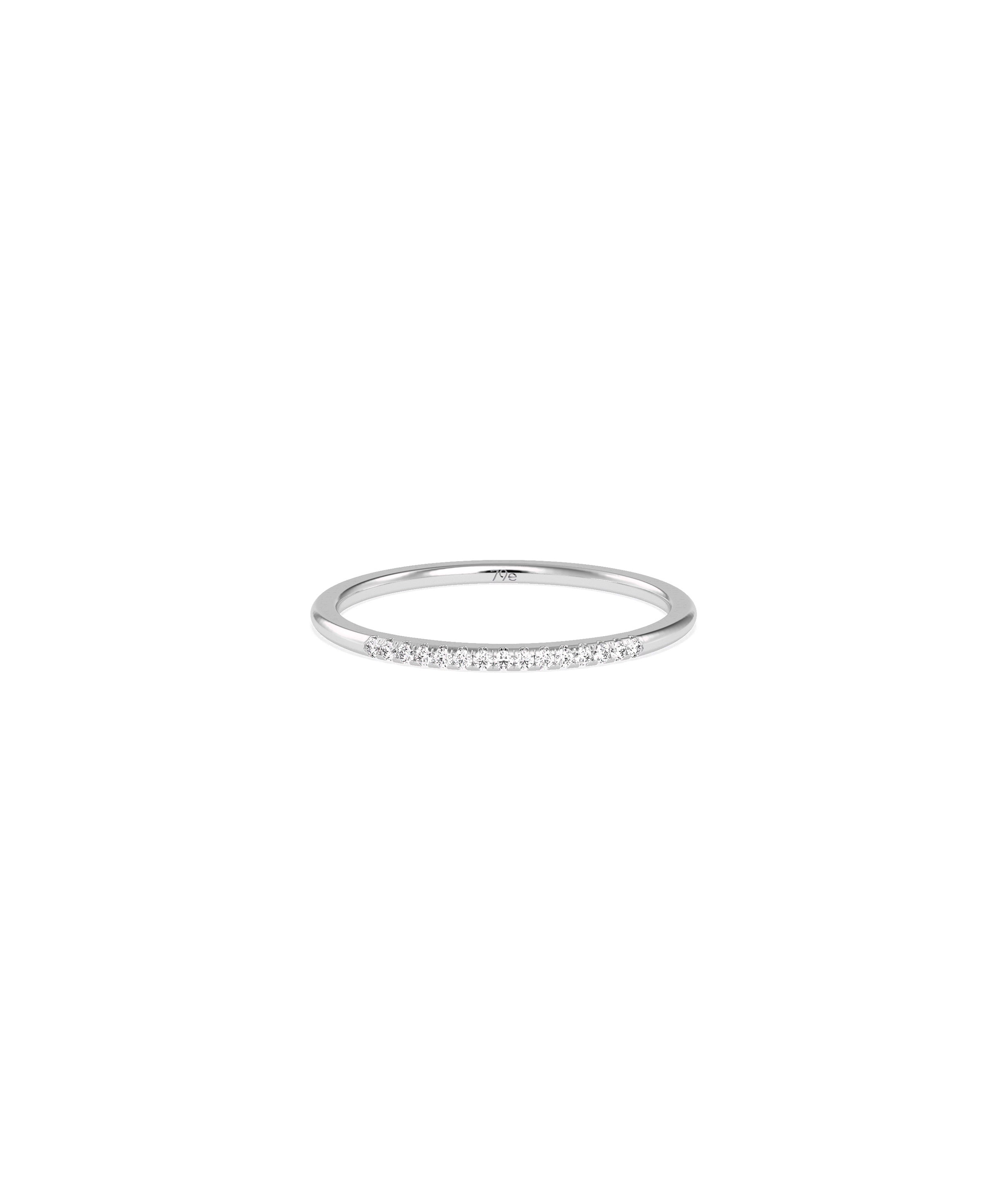 1.25 mm Diamond Ring | Everyday Jewelry