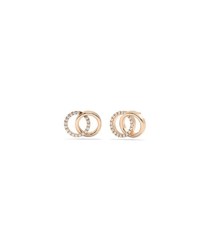 Diamond Circle Earring