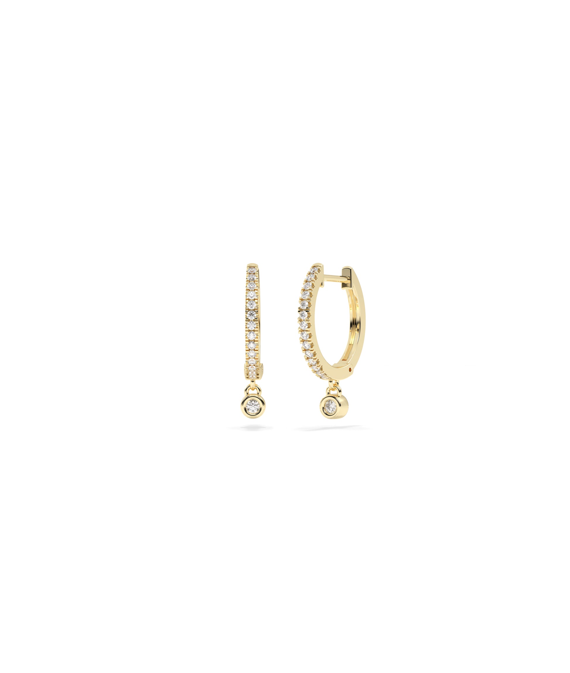 Diamond Dangle Earrings - Elegant & Luxurious Diamond Earrings