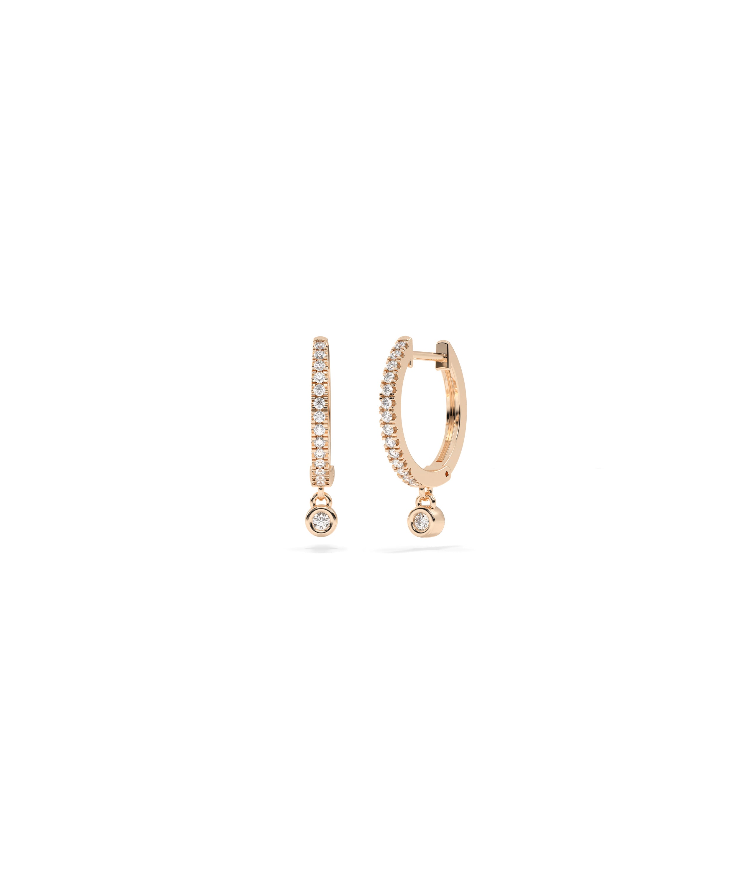 Diamond Dangle Earrings - Elegant & Luxurious Diamond Earrings