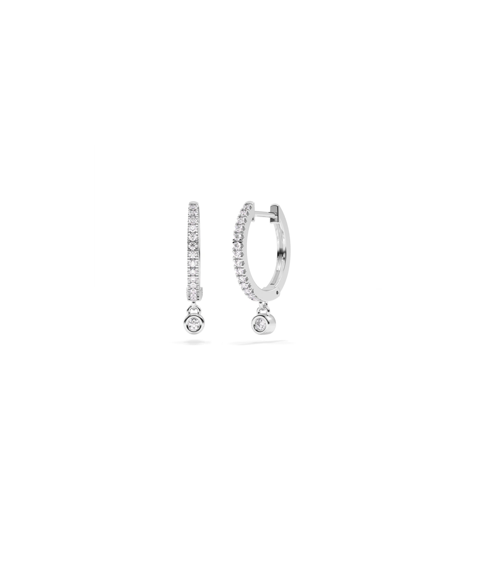 Diamond Dangle Earrings - Elegant & Luxurious Diamond Earrings