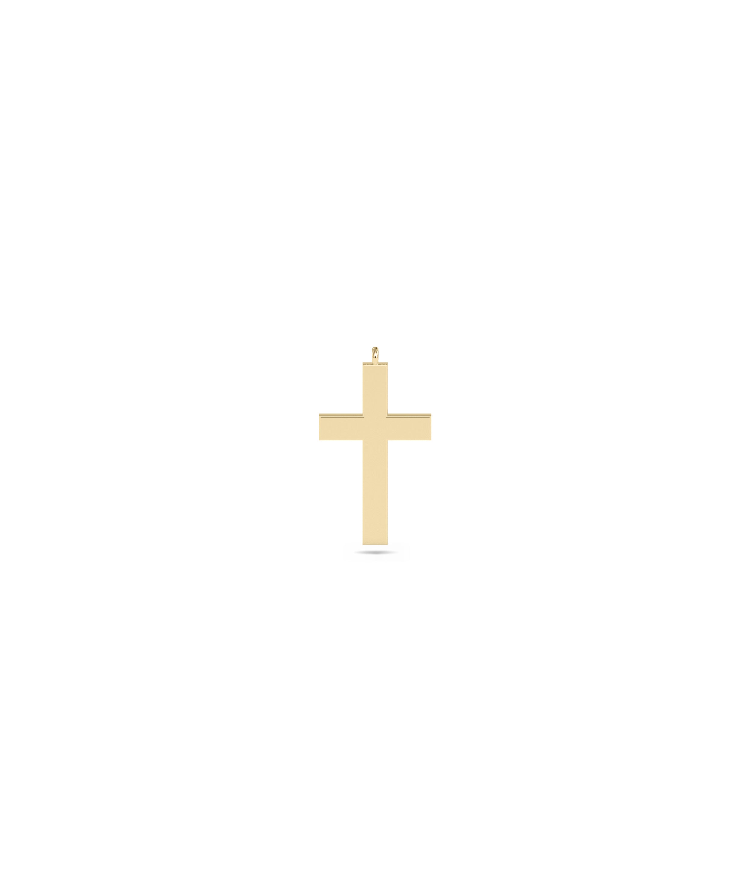 Gold Cross Charm