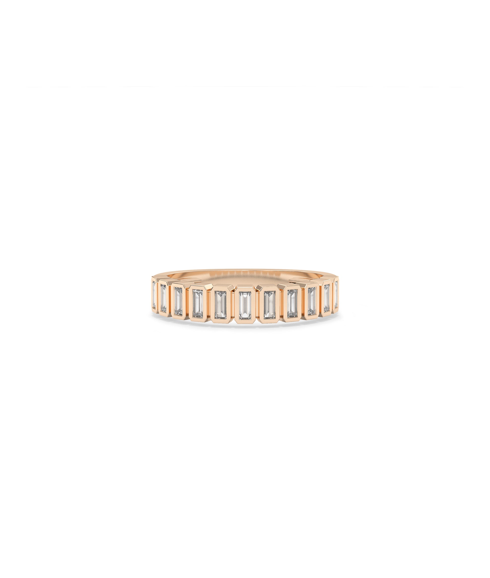 Diamond Baguette Band Ring | Everyday Jewelry For Women