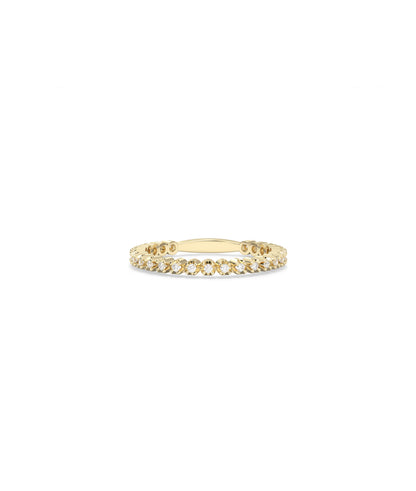 Diamond Bezel Band Ring