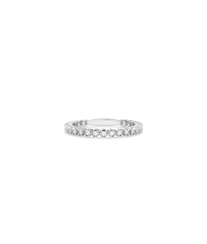 Diamond Bezel Band Ring