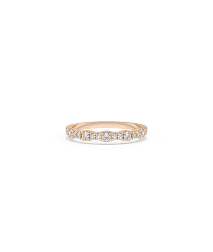 Graduating Diamond Band Ring | Diamond Band Rings 