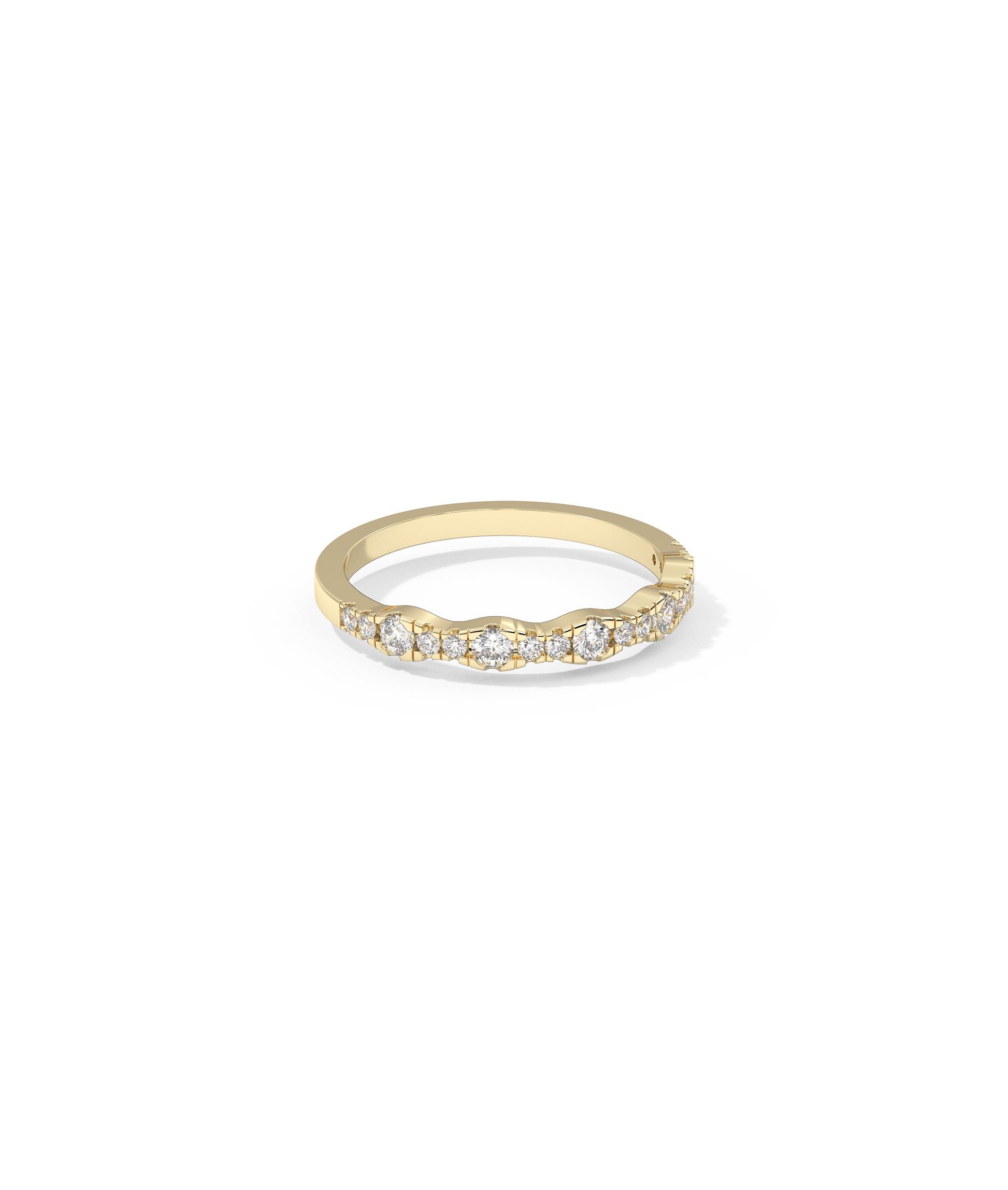 Graduating Diamond Band Ring | Diamond Band Rings 