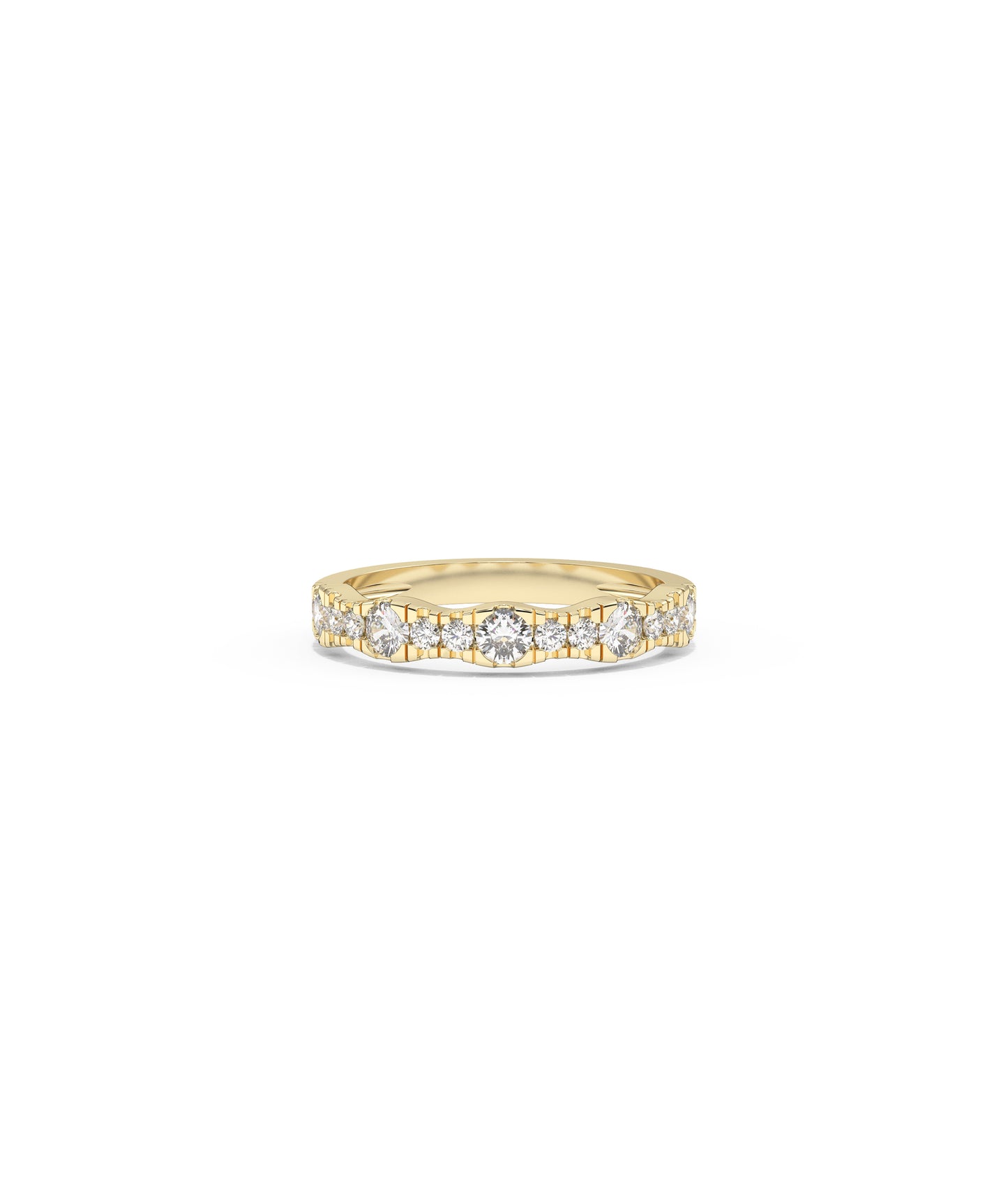 Diamond Graduating Band Ring | Shop Diamond Band Rings