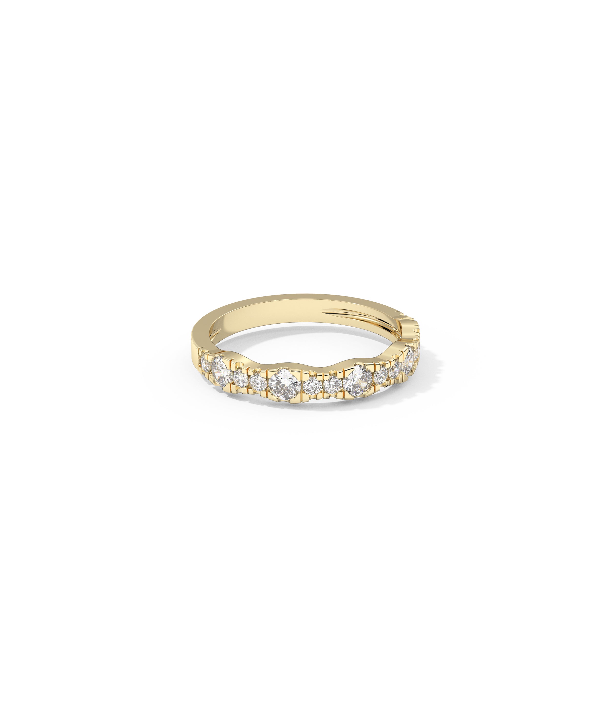 Diamond Graduating Band Ring | Shop Diamond Band Rings