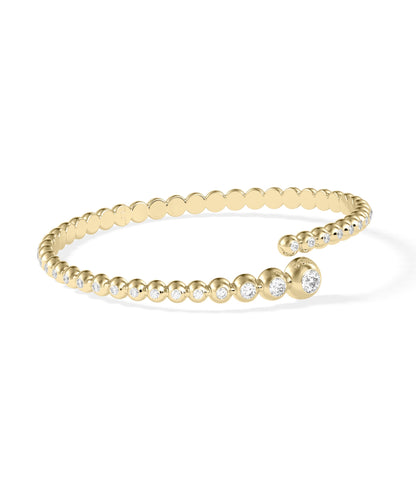 **"Diamond Bubble Bangle | Elegant Diamond Bangle"**