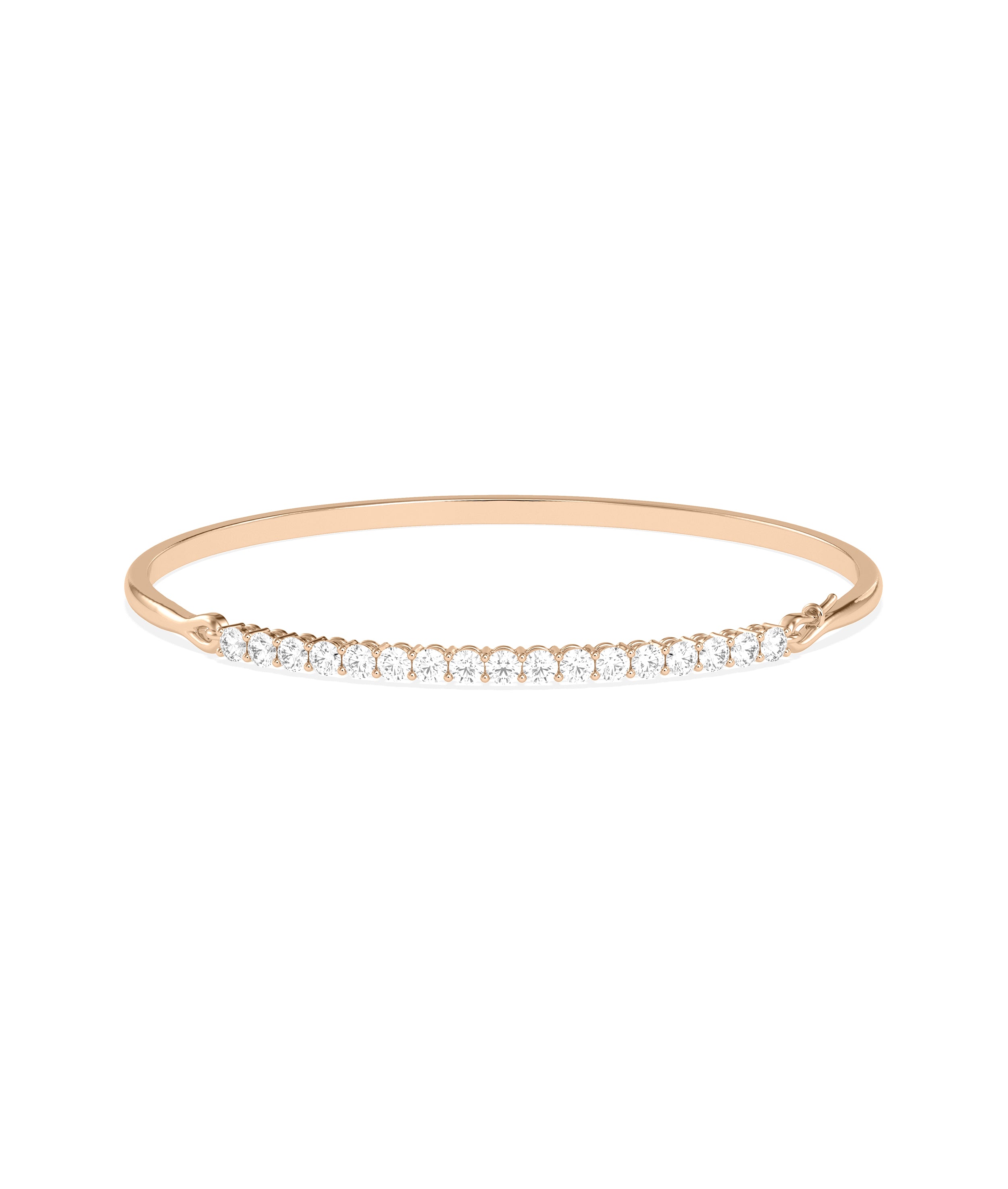 Diamond Line Bangle