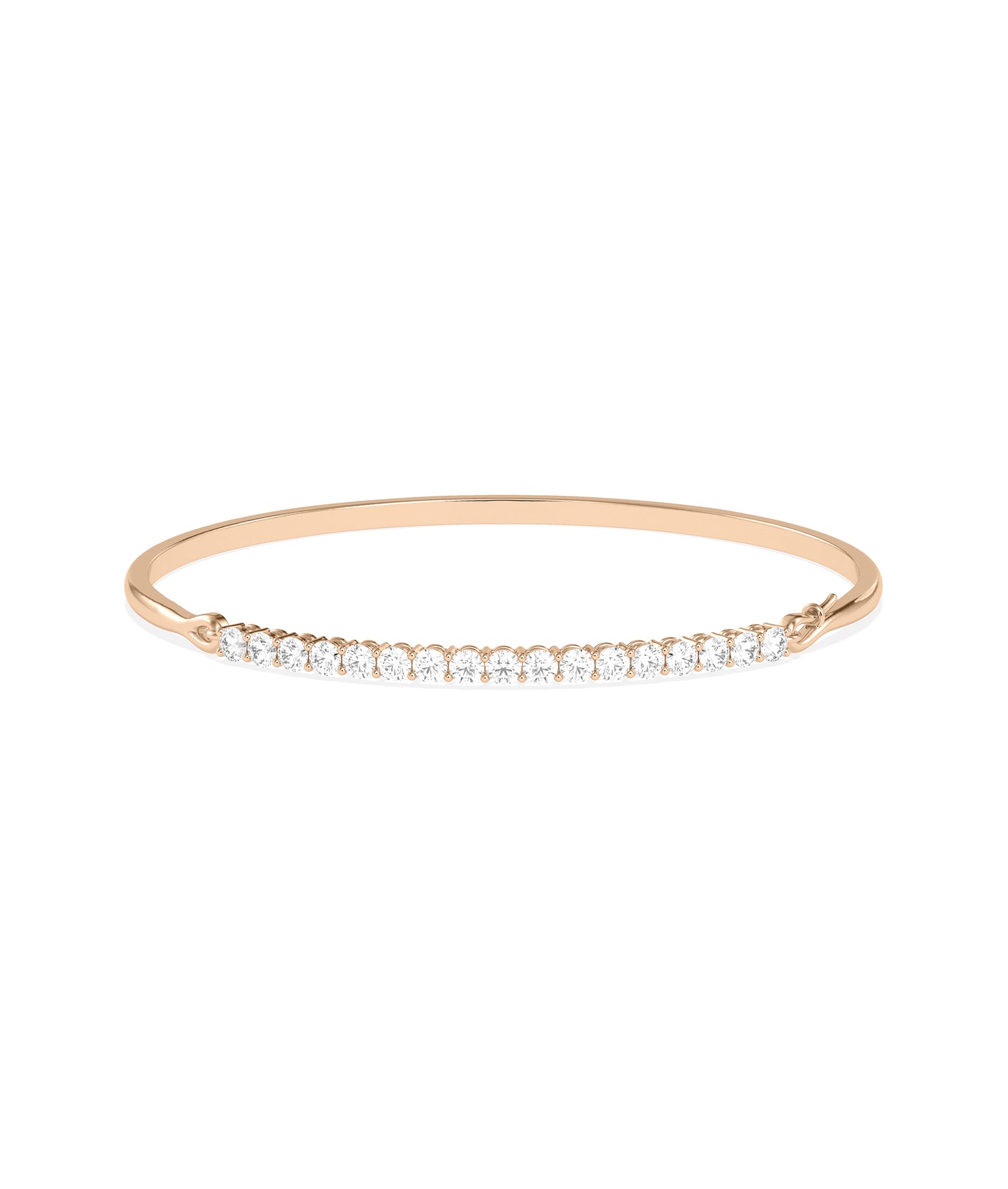 Diamond Line Bangle