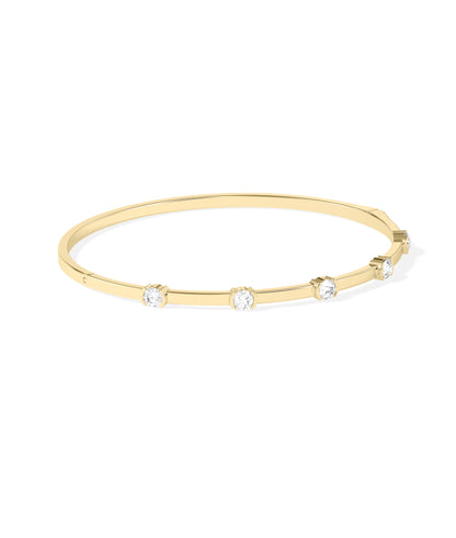 Diamond Station Bangle | Everyday Jewelry