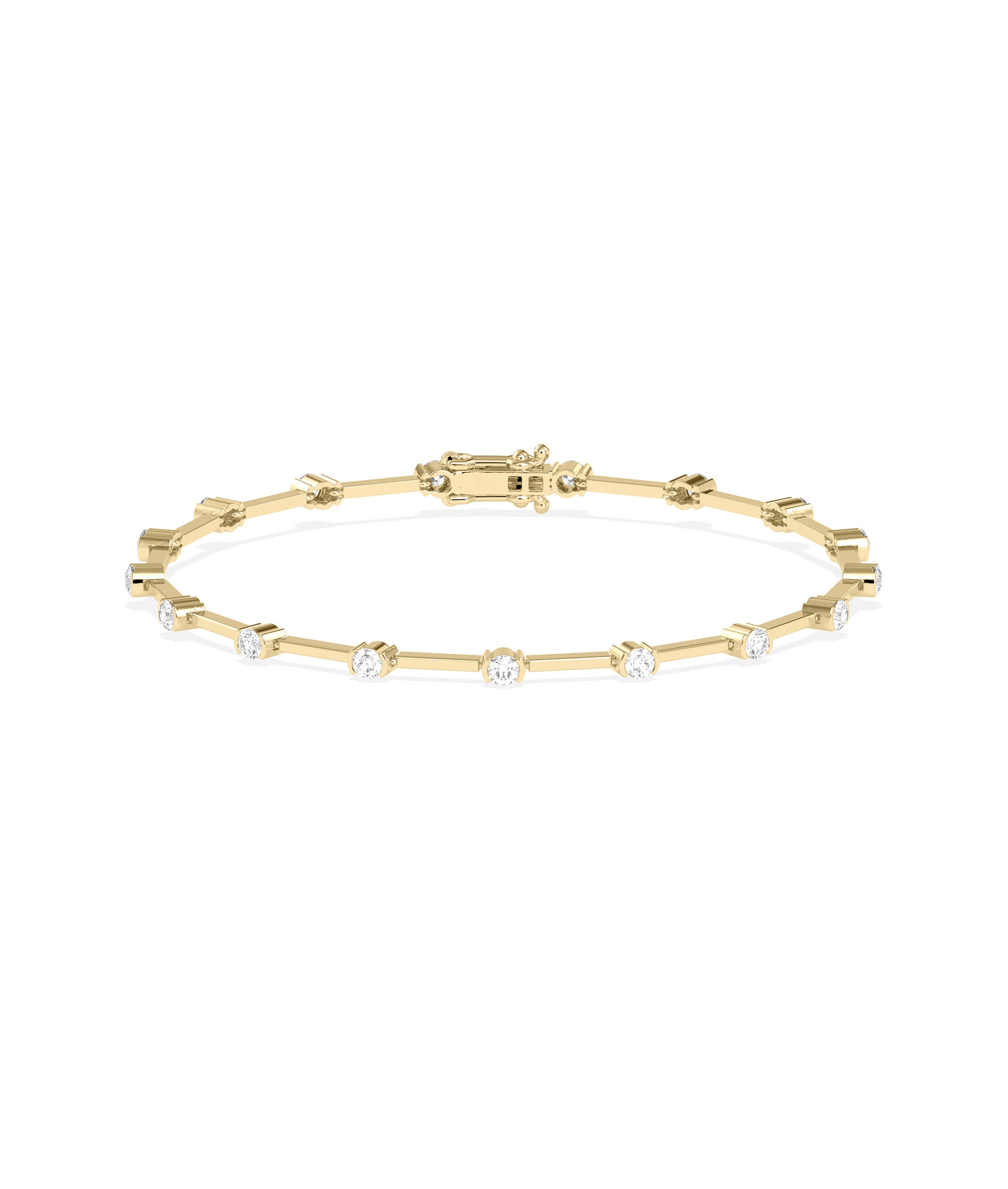 Diamond Station Bracelet | Diamond Bracelet Design