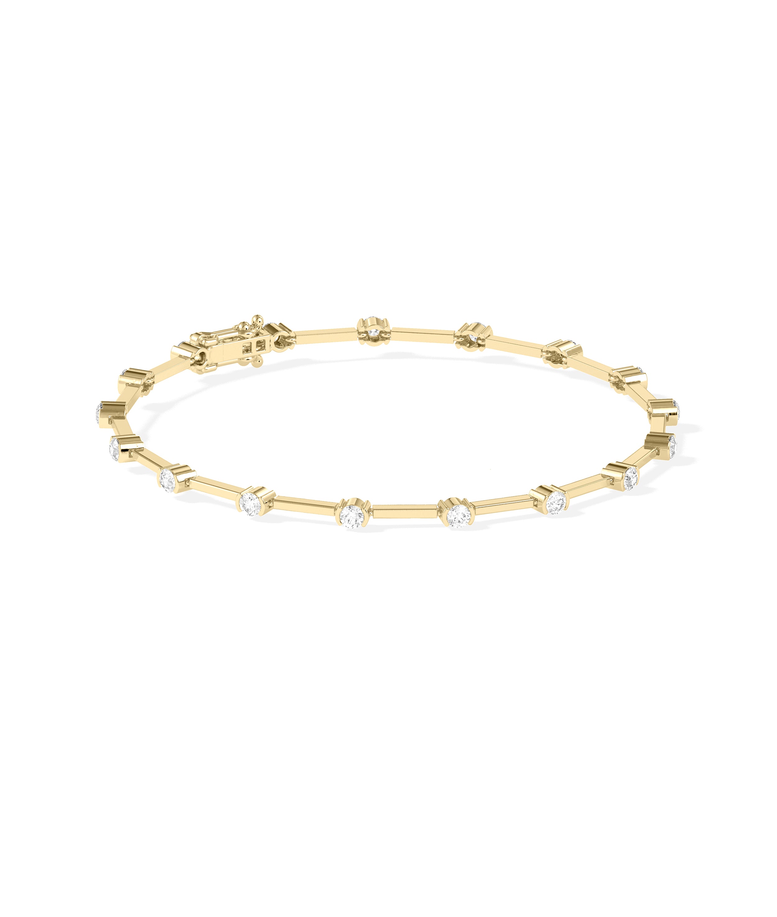 Diamond Station Bracelet | Diamond Bracelet Design