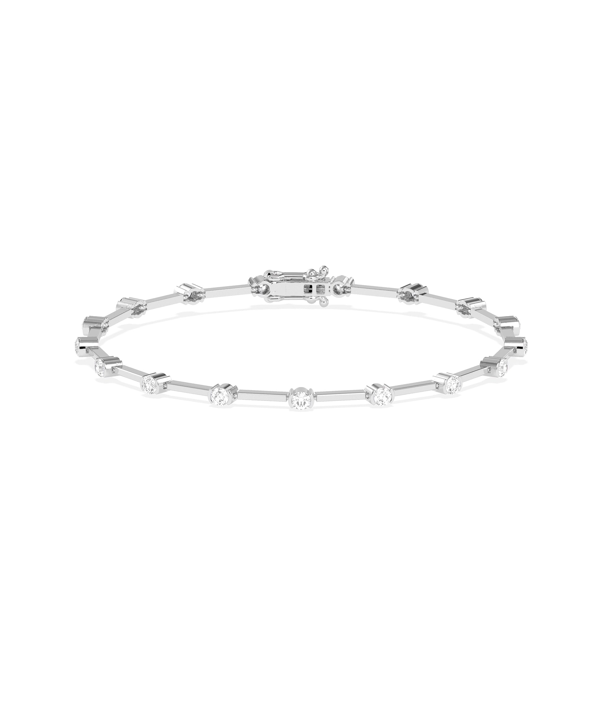 Diamond Station Bracelet | Diamond Bracelet Design