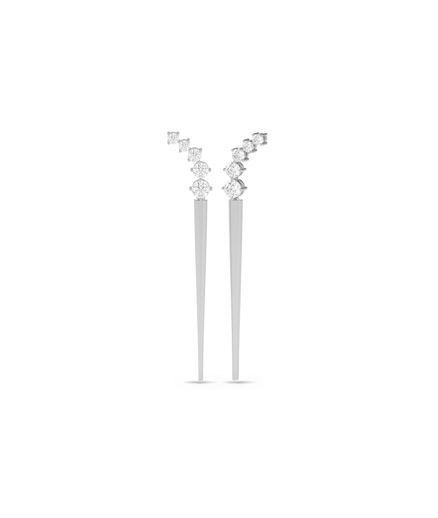 Diamond Dangle Earrings - Perfect for Any Occasion