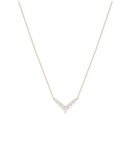 Diamond Chevron Necklace