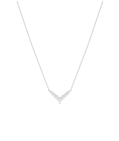 Diamond Chevron Necklace