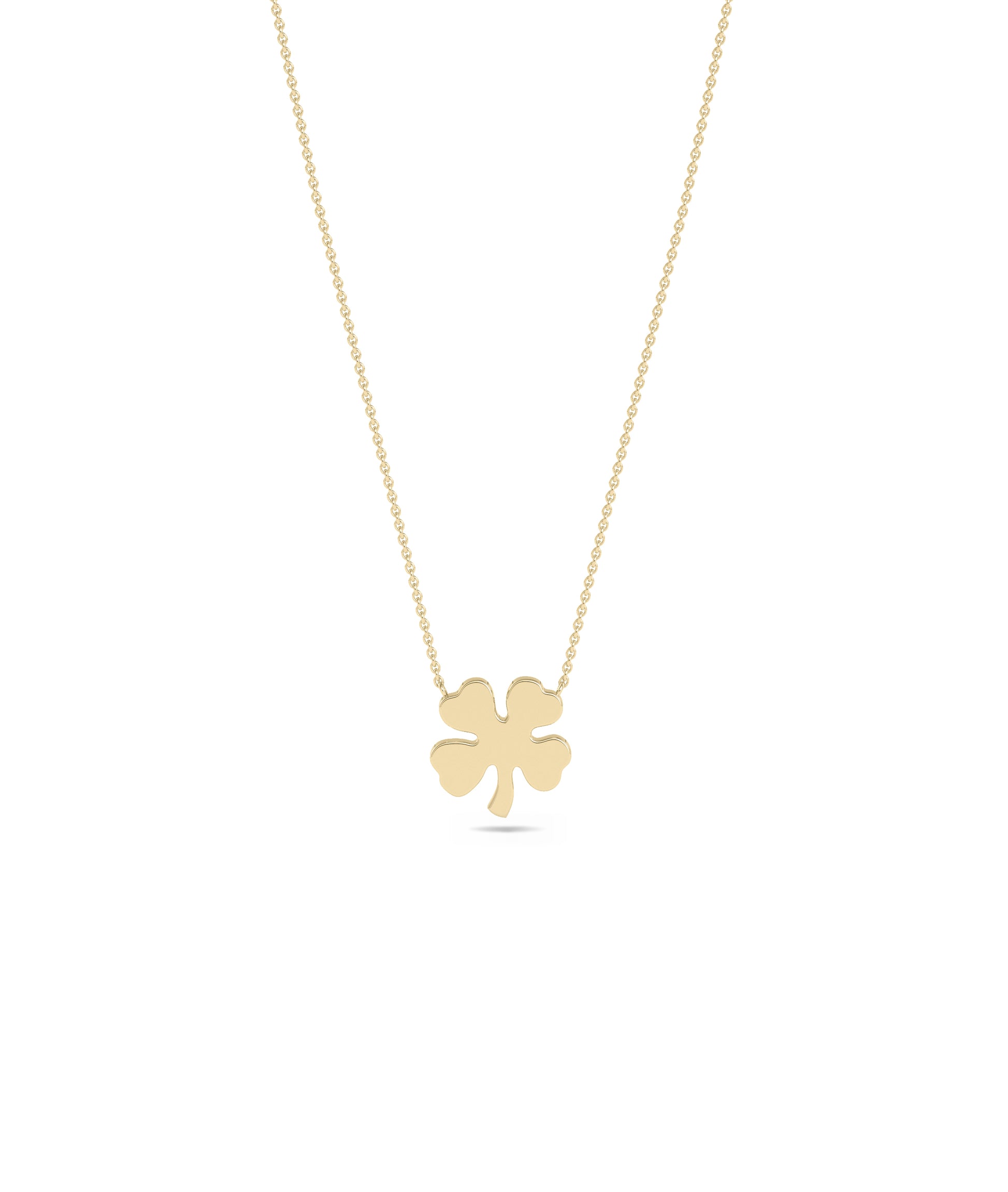 Gold Irish Clover Necklace - Stylish Everyday Jewelry