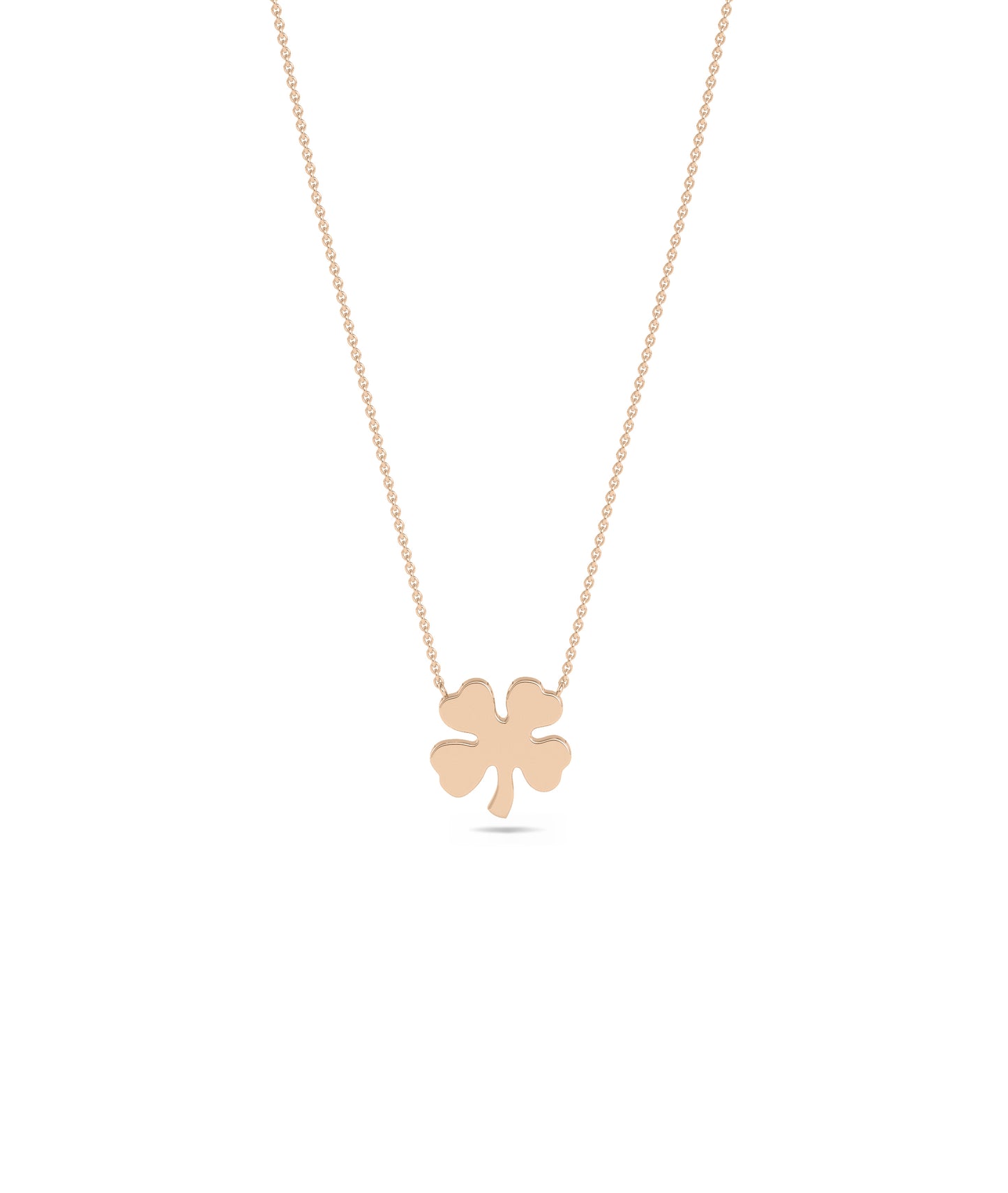 Gold Irish Clover Necklace