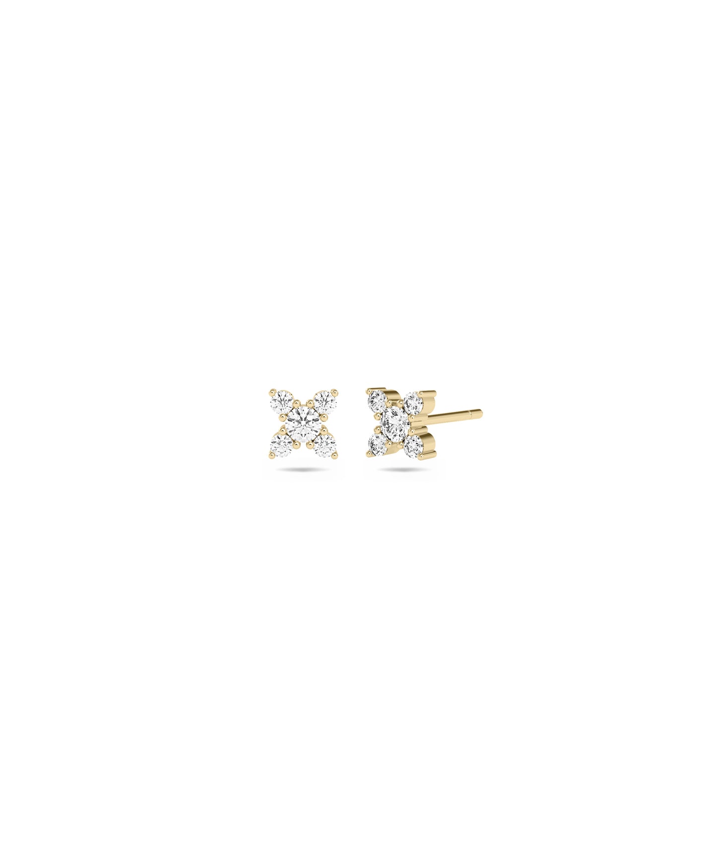 Diamond Stud Earrings | Diamond Earrings Design