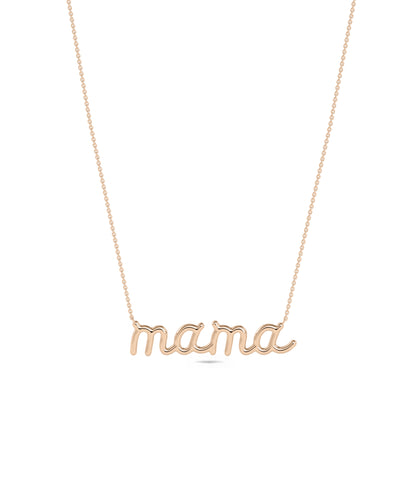 Mantra Gold Name Necklace