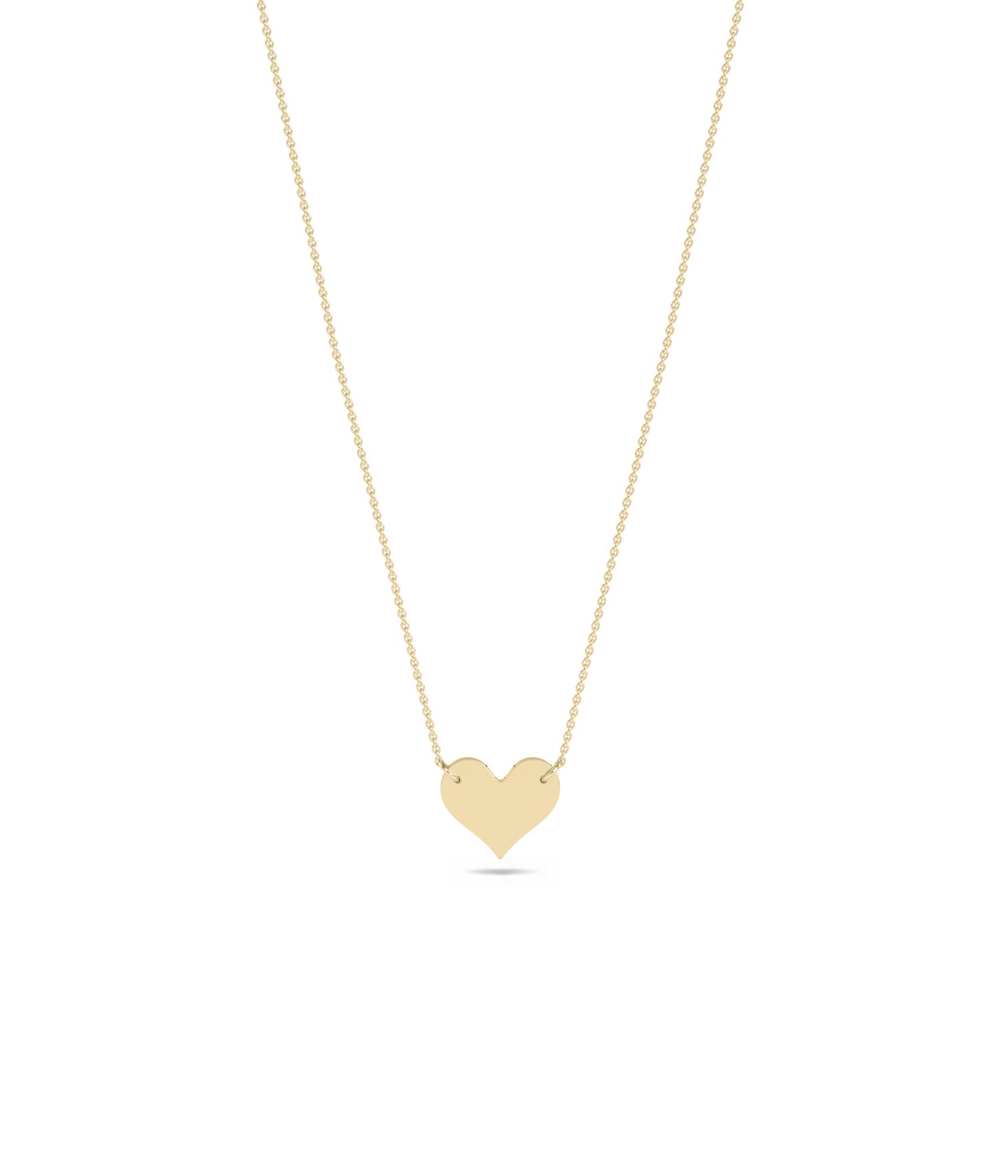 Gold Heart Necklace - Stylish Everyday Jewelry