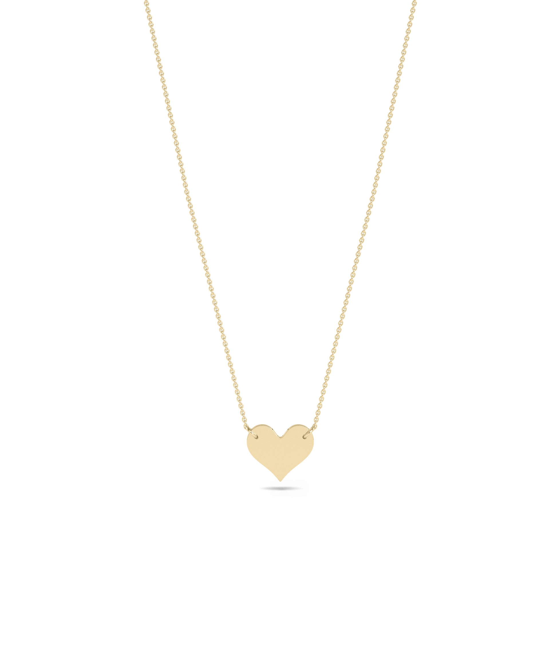 Gold Heart Necklace - Stylish Everyday Jewelry