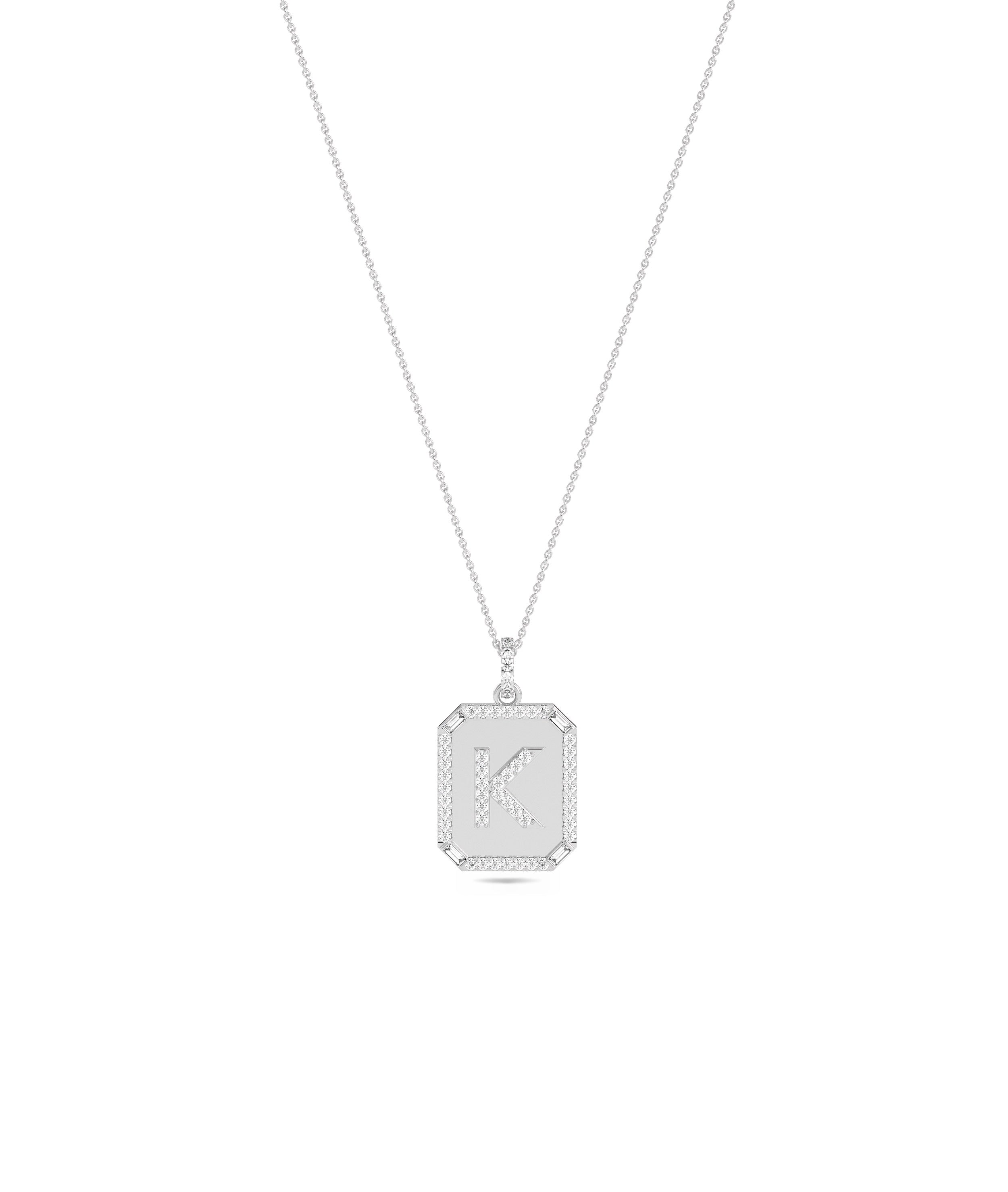 Custom Diamond Biscuit Charm - Everyday Jewelry