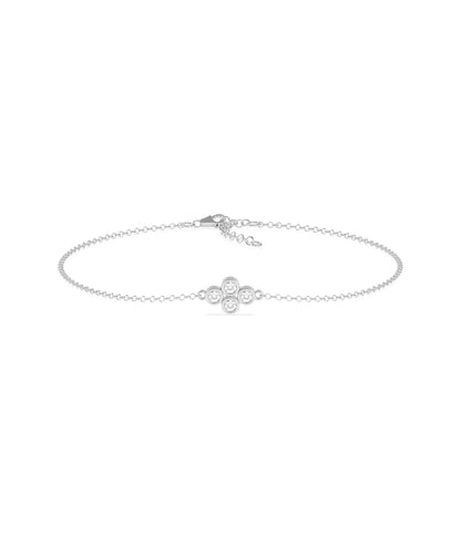 Diamond Clover Bracelet- everyday jewelry