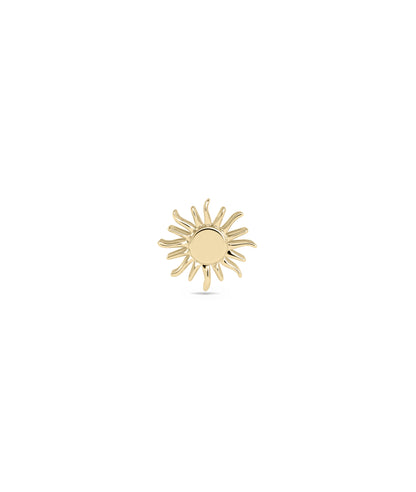 Gold Sun Burst Charm