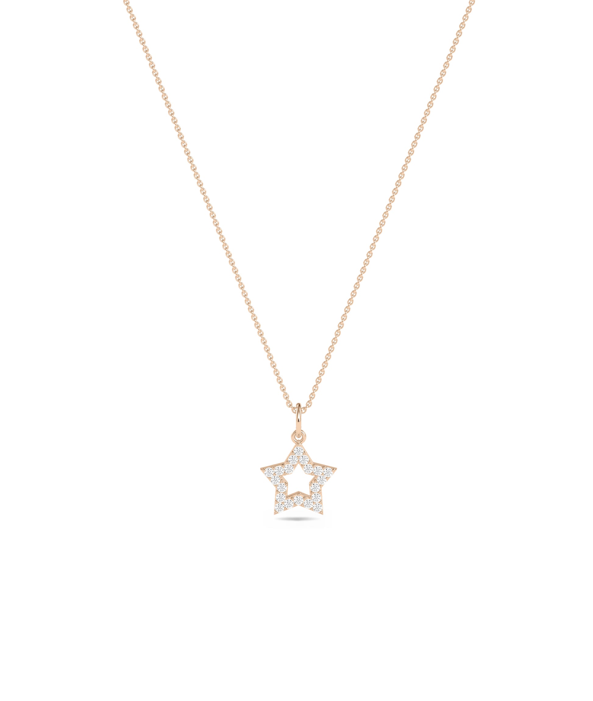 Diamond Pave Star Charm - Perfect Everyday Jewelry