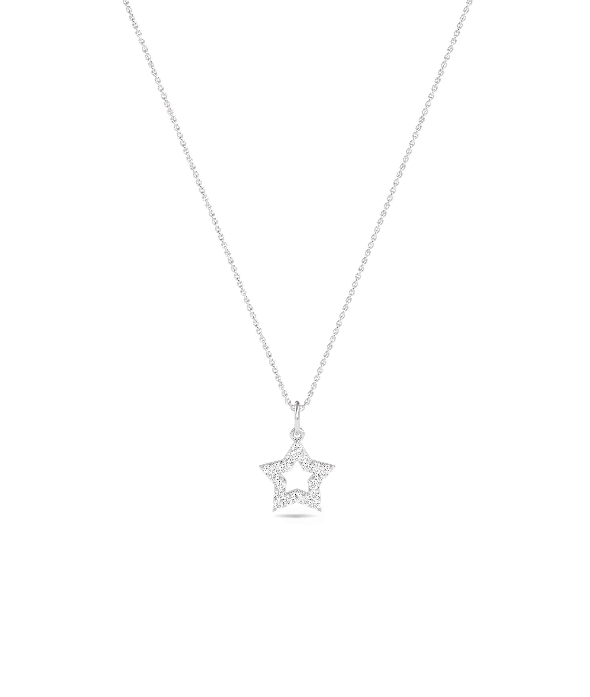 Diamond Pave Star Charm - Perfect Everyday Jewelry