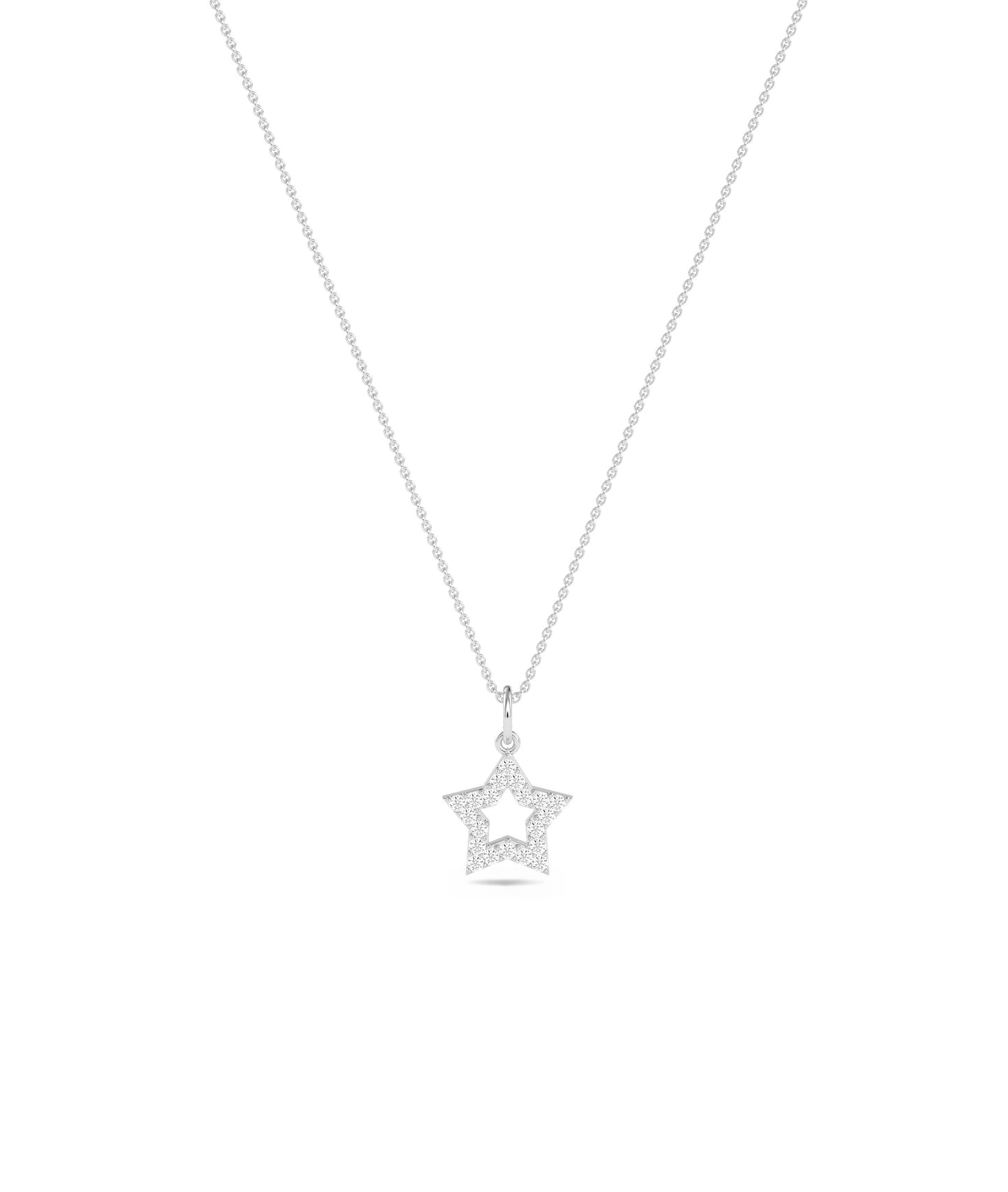 Diamond Pave Star Charm - Perfect Everyday Jewelry