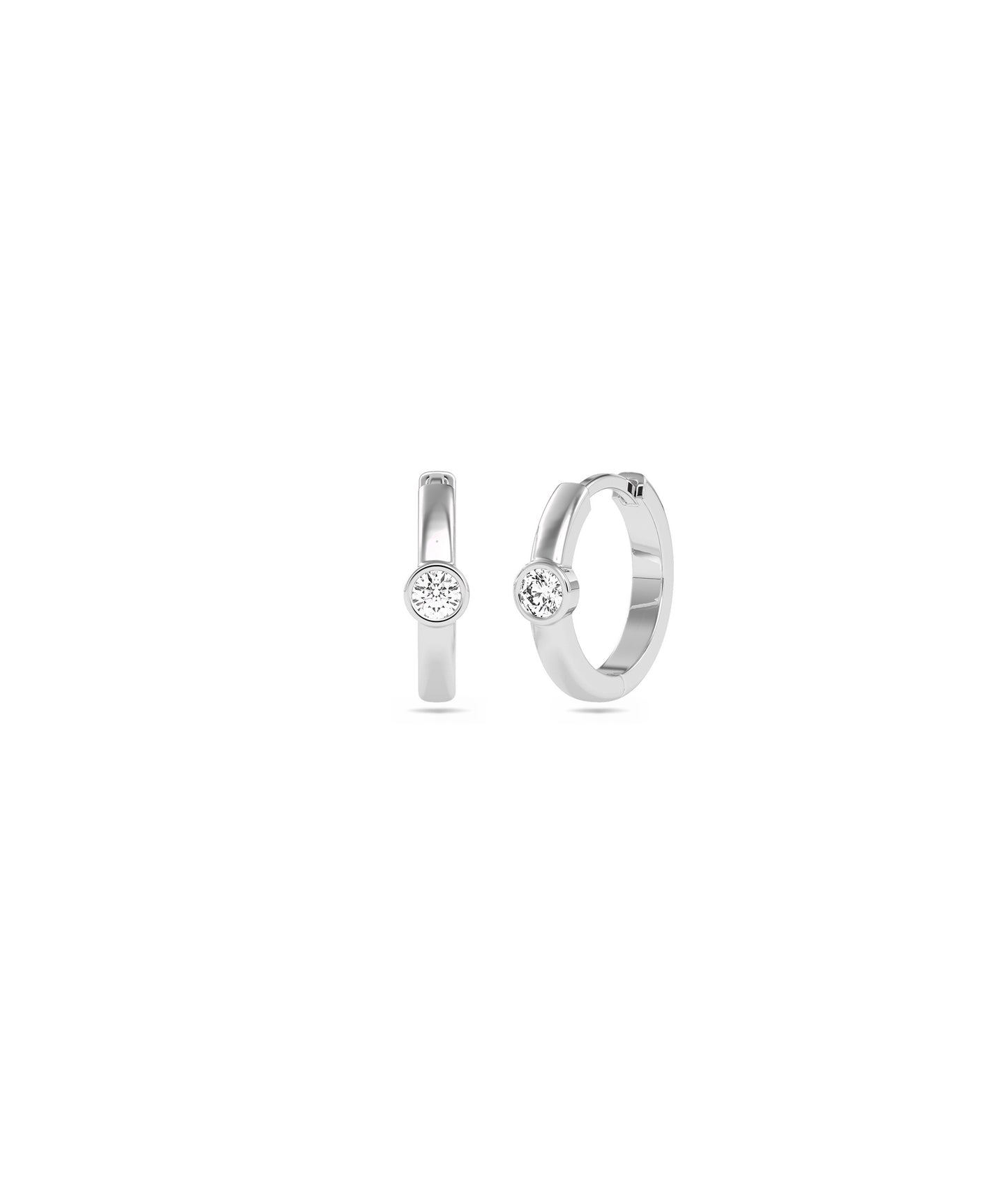 Diamond Hoop Earrings: Everyday Jewelry Essentials