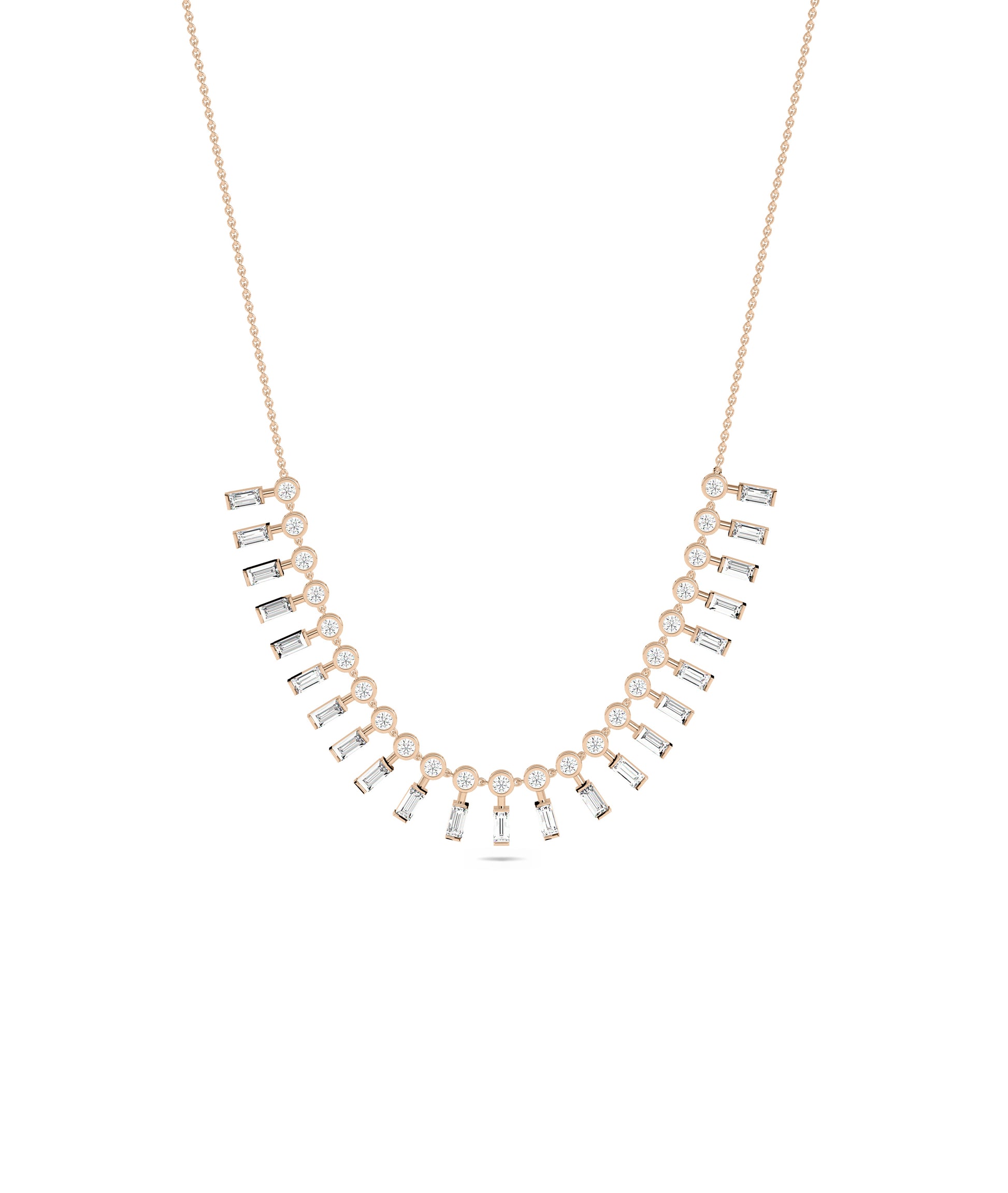 Diamond Sparkle Necklace - Chic Everyday Jewelry