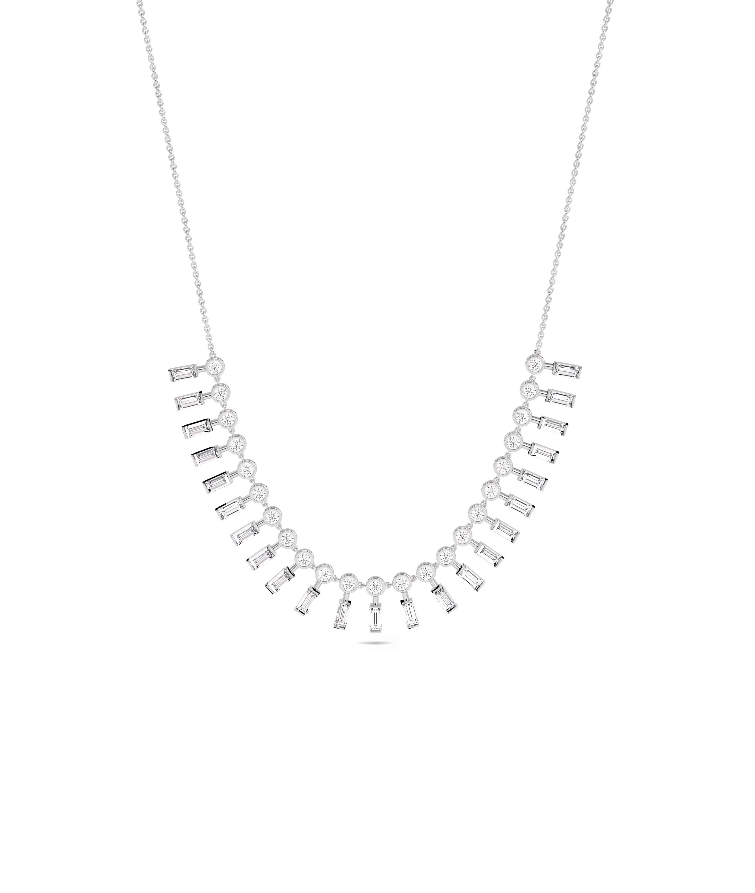 Diamond Sparkle Necklace - Chic Everyday Jewelry