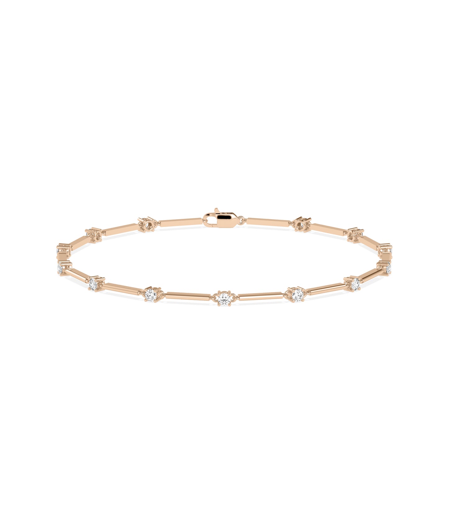 Diamond Station Bracelet | Diamond Bracelet Design