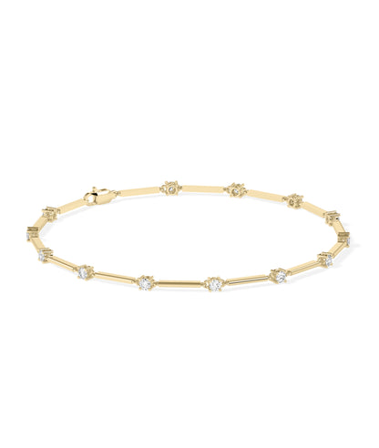 Diamond Station Bracelet | Diamond Bracelet Design