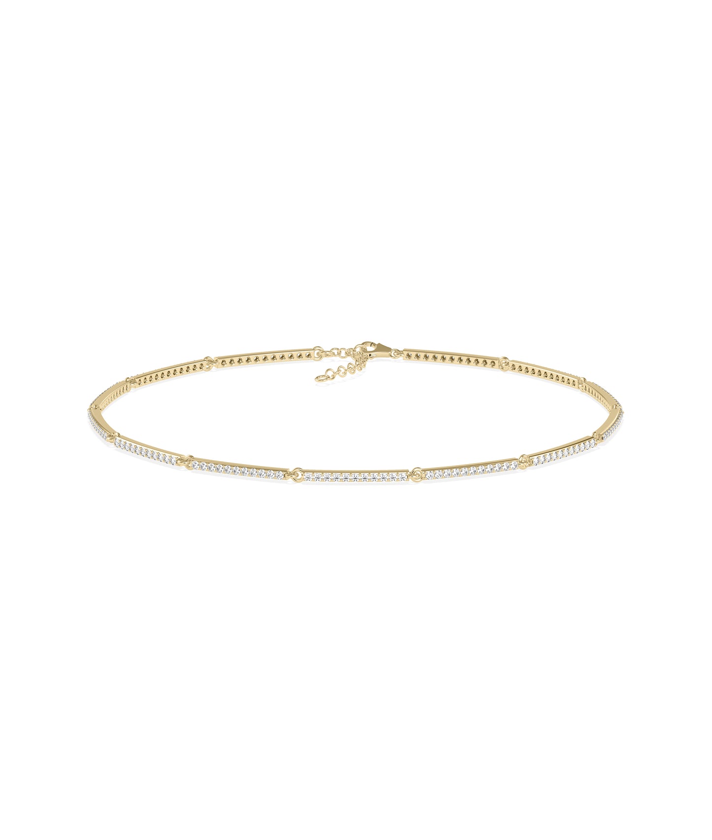 Diamond Pave Link Bracelet | Shop Diamond Bracelets
