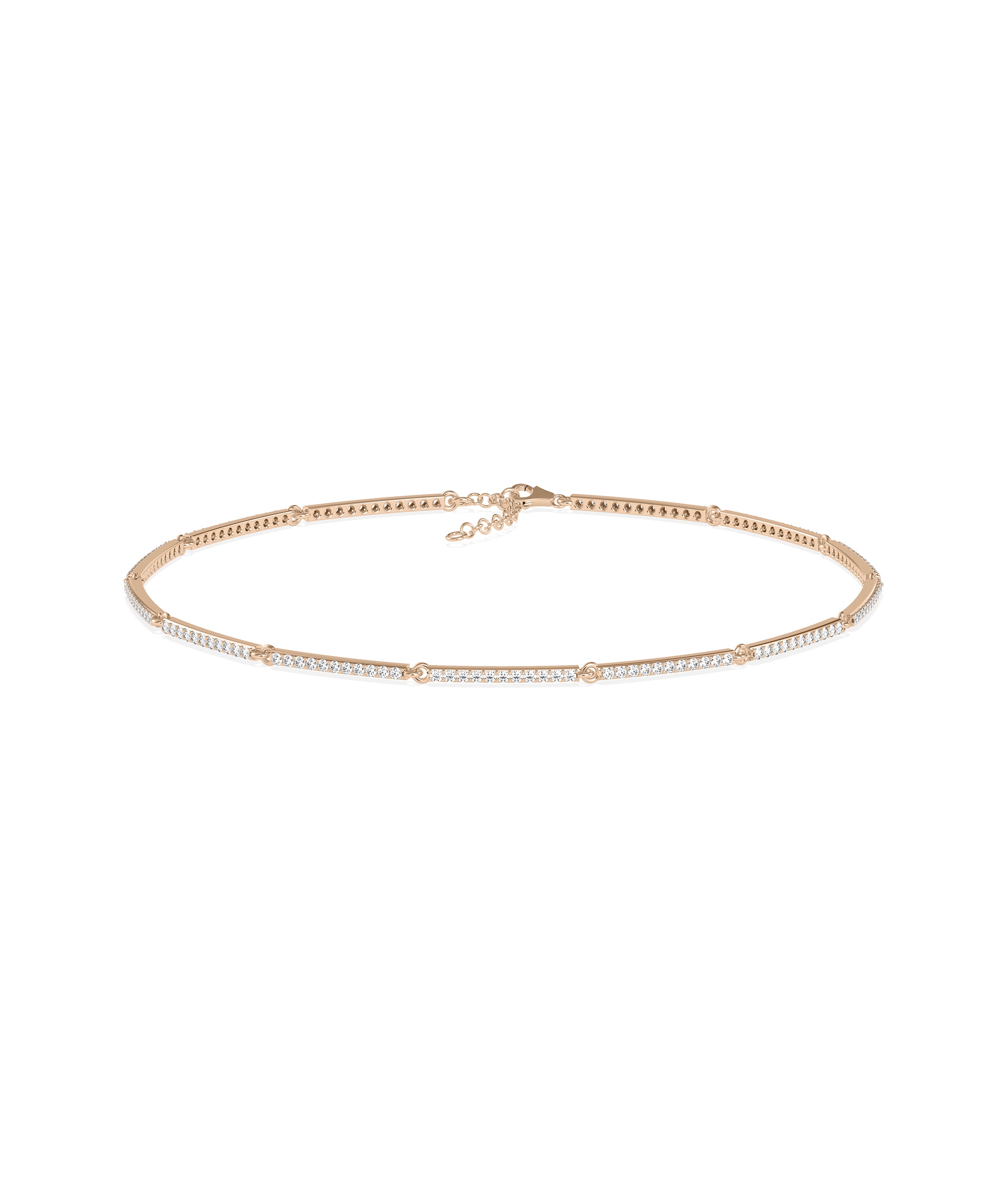 Diamond Pave Link Bracelet | Shop Diamond Bracelets