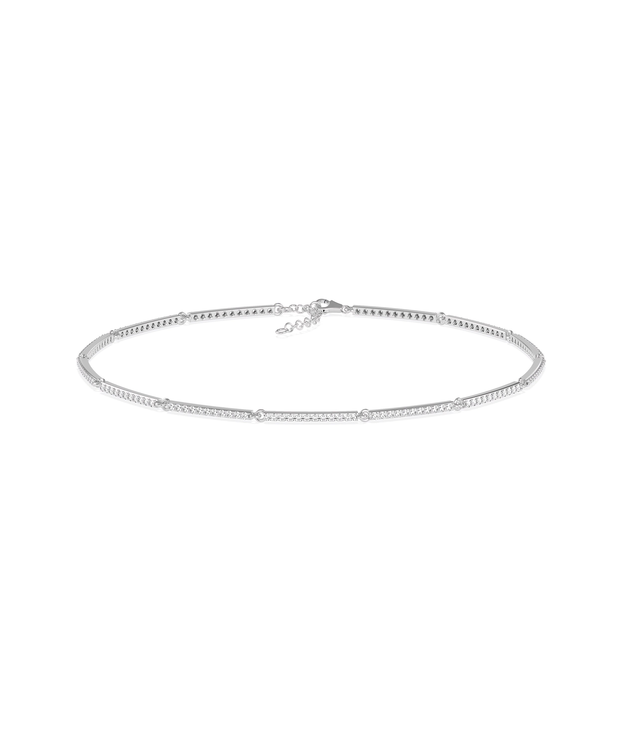 Diamond Pave Link Bracelet | Shop Diamond Bracelets