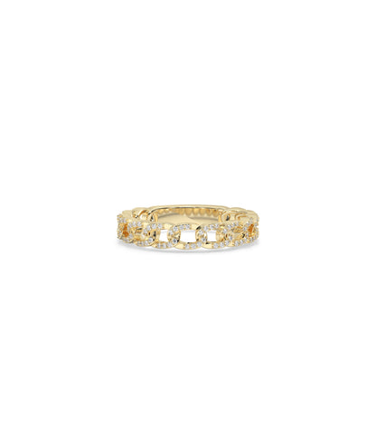 Diamond Curb Link Ring | Everyday Jewelry Online