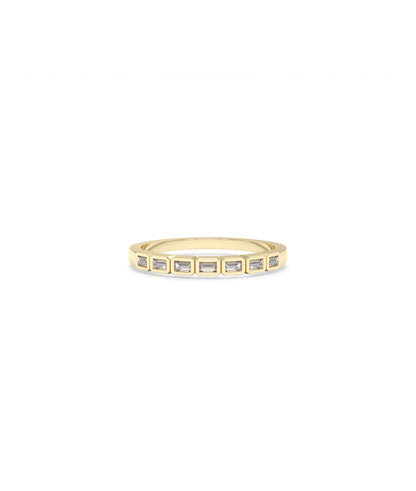 Baguette Diamond Band Ring