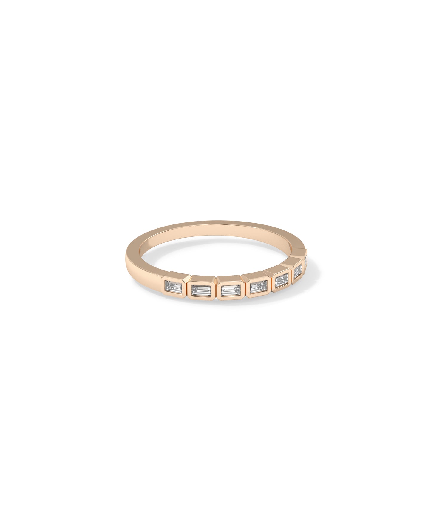 Baguette Diamond Band Ring