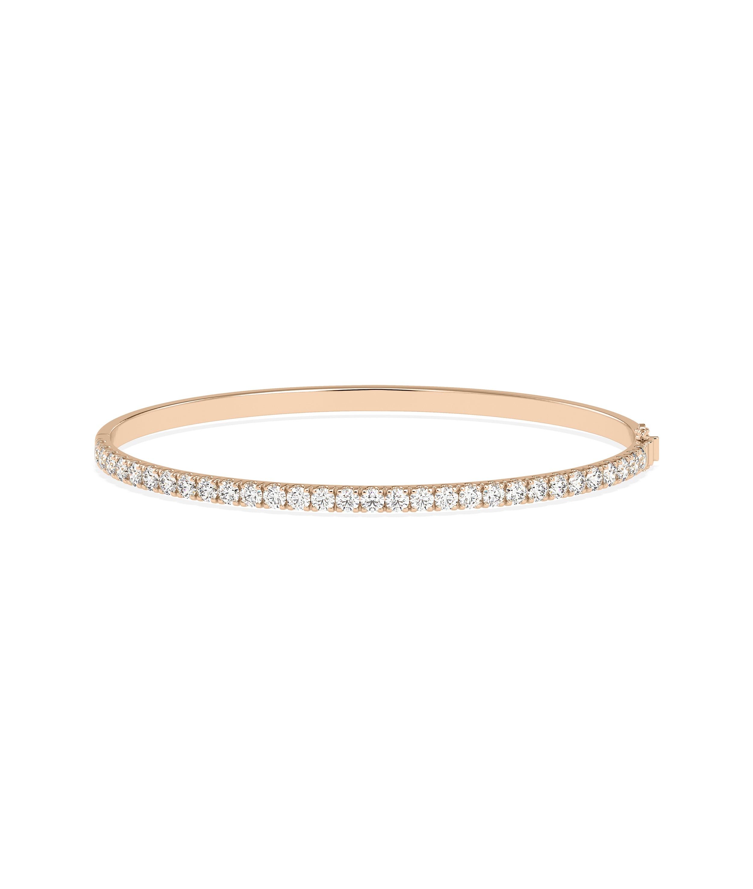 Diamond Line Bangle